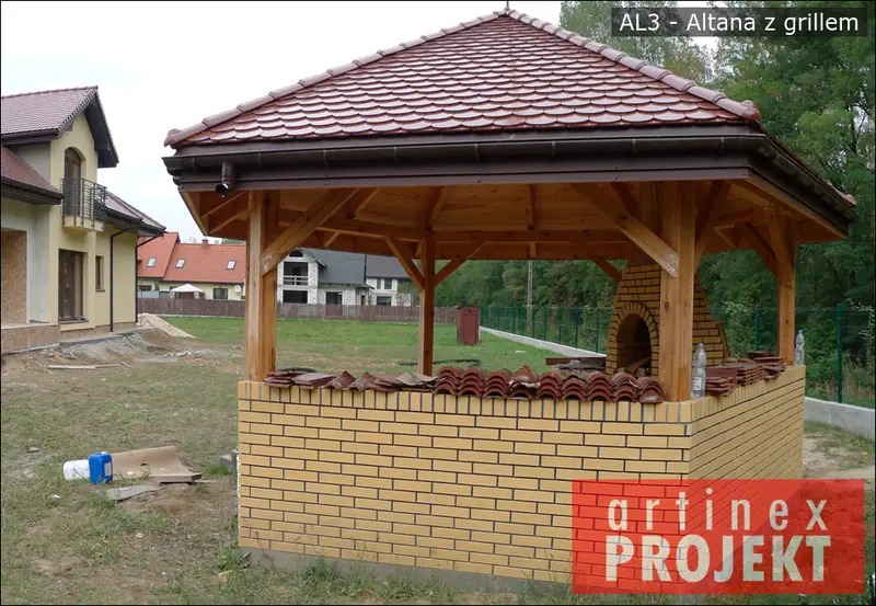 Wnętrze 2, AL3 Altana z grillem